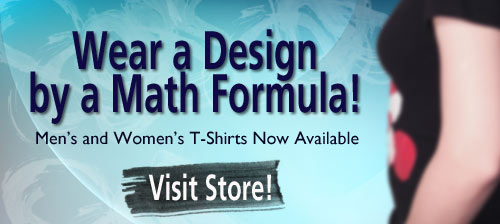 Visit the Polynomiography Store for Men's and Women's T-Shirts!